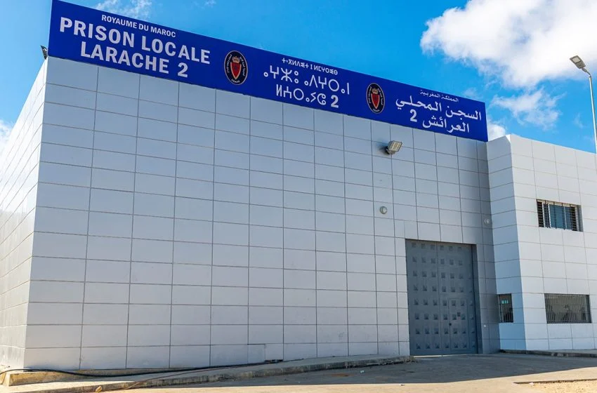 العرائش: انتحار سجين معتقل بتهمة تكوين عصابة لإعداد وارتكاب أفعال إرهابية السجن المحلي العرائش 2 850x560