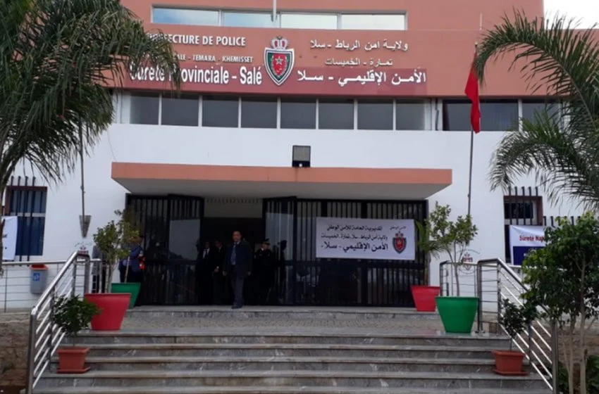 أمن سلا يوقف صيدلانية يشتبه ارتباطها بشبكة إجرامية تنشط في الاتجار غير المشروع في المخدرات سلا أمن الشرطة 850x560