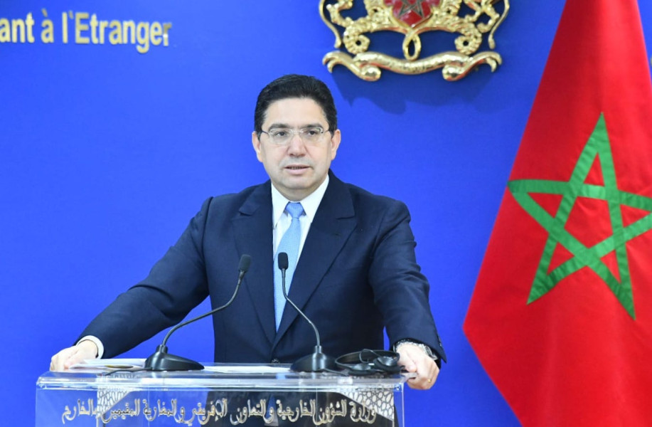 أجرى( السيد ناصر بوريطة ) مباحتات بالمنامة مع وزير الخارجية الكويتي Borita 88