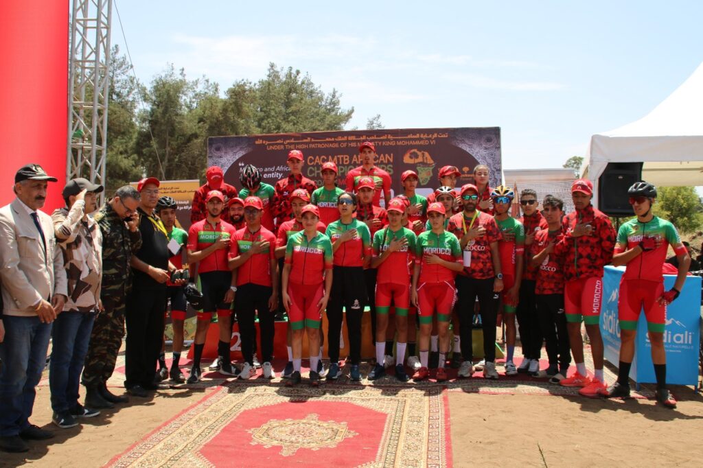 دراجات : برونزيتان للمغرب في اليوم الأول من منافسات البطولة الإفريقية للدراجات الجبلية ببوسكورة. Siklisme 4