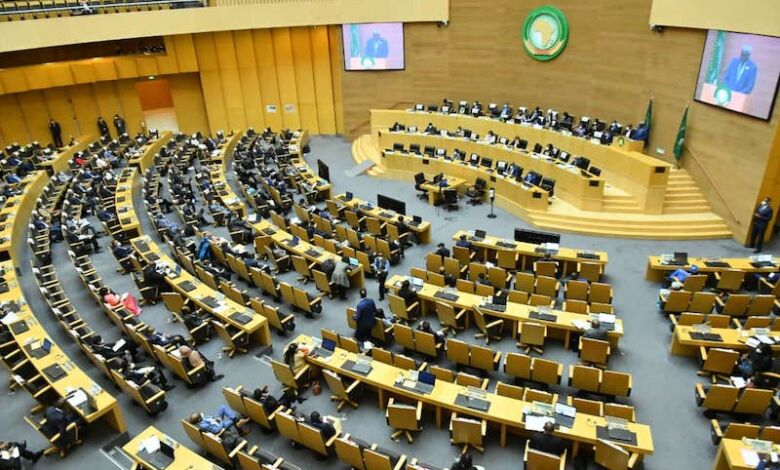 مجلس السلم والأمن: المغرب يؤكد على أهمية تبني الحوار سبيلا لحل الأزمة بالسودان الشقيق Au summit 780x470 (1)