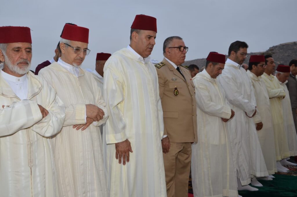 أكادير: سعيد امزازي والي جهة سوس ماسة يترأس مراسيم صلاة العيد ونحر الأضحية في المصلى الرسمي إحشاش Amewawi