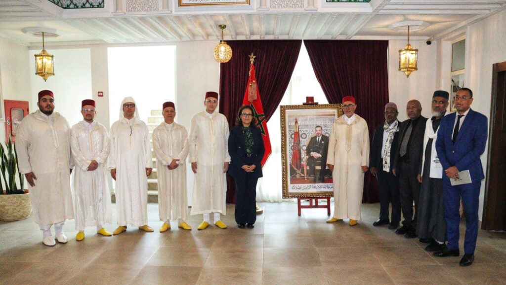 وفد من مؤسسة محمد السادس للعلماء الأفارقة يقوم بزيارة ود ومجاملة إلى عدد من الهيئات الحكومية والدينية بإثيوبيا Adis