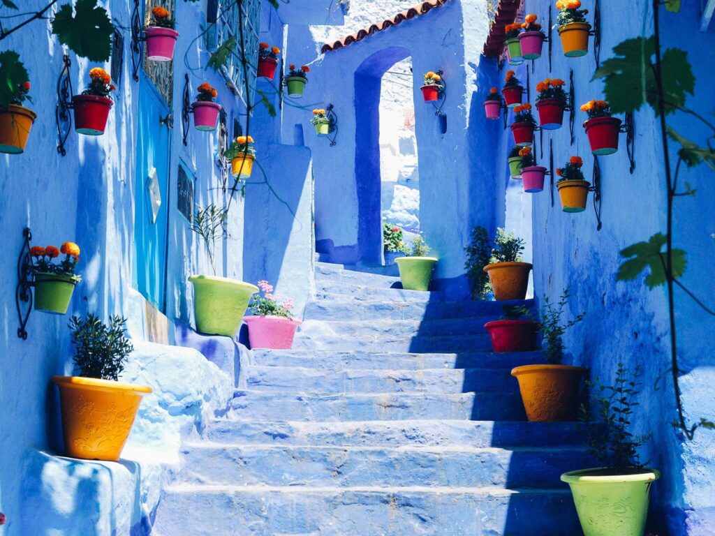 Chefchaouen lucy laucht tout