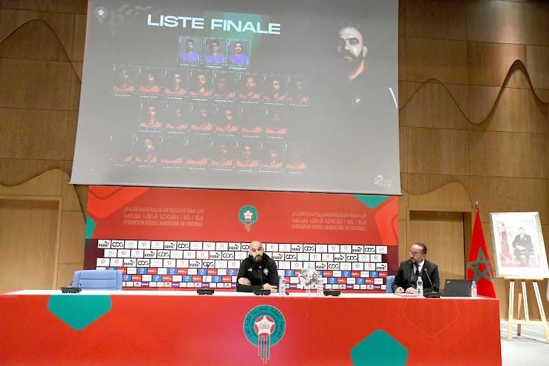 إقصائيات كأس إفريقيا للأمم 2025: وليد الركراكي يكشف عن لائحة المنتخب الوطني لمبارتي الغابون وليسوتو Walid regragui