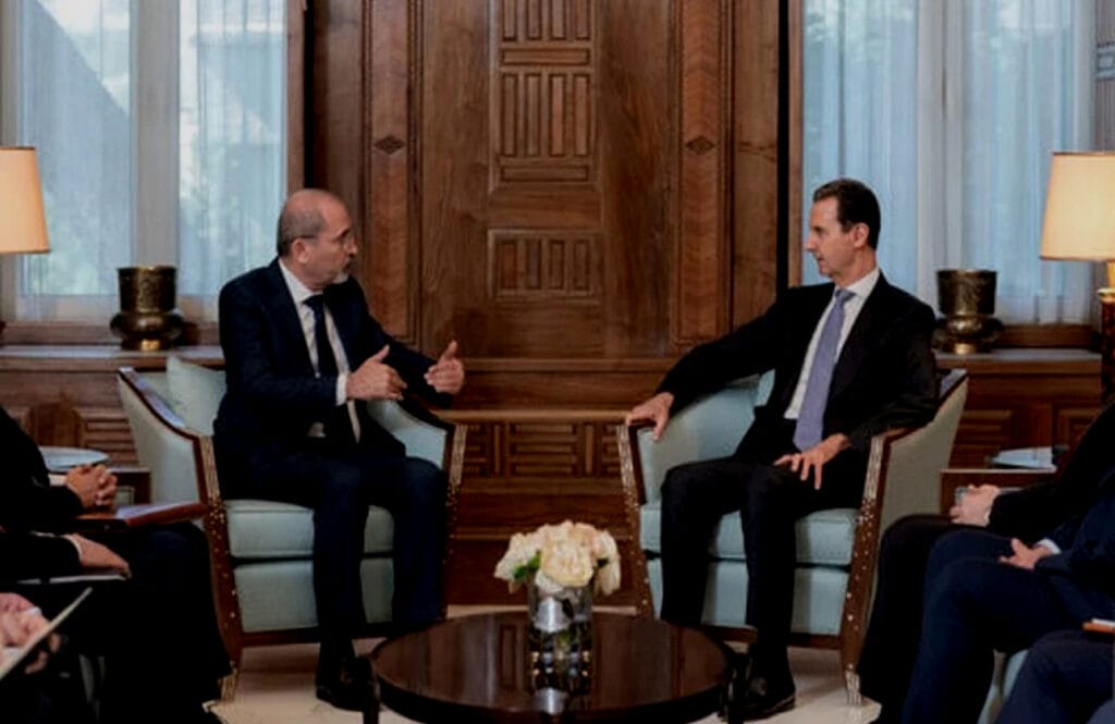 “بشار الأسد يستقبل وزير خارجية الأردن لبحث ملف اللاجئين والتطورات الإقليمية” Img 0788