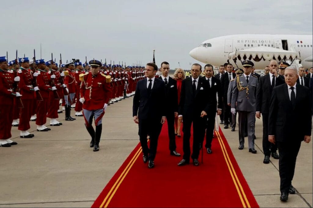 ماكرون يزور المغرب لتعزيز التعاون الثنائي واستكشاف آفاق جديدة للعلاقات المغربية-الفرنسية Img 0873
