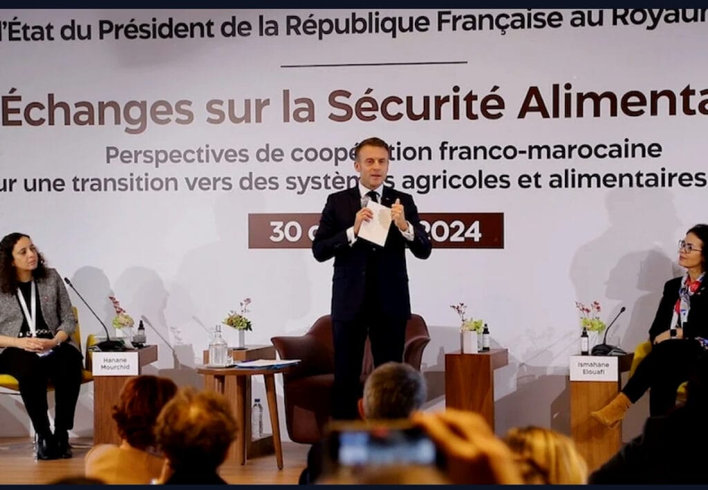 “ماكرون في المغرب: شراكة استراتيجية لتعزيز السيادة الغذائية بين إفريقيا وأوروبا” Img 0901