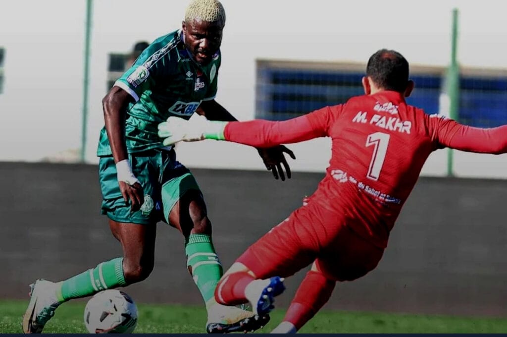 الرجاء يعود بفوز ثمين من الزمامرة في مباراة مثيرة Img 4269