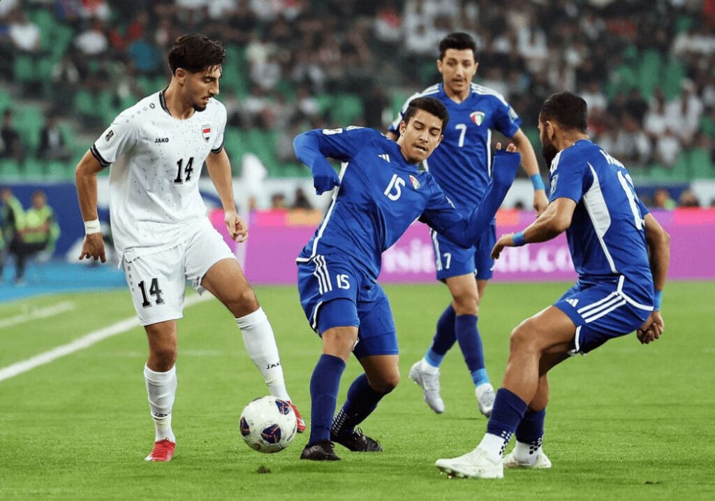 المنتخب العراقي يحقق تعادلًا مثيرًا أمام الكويت في التصفيات الآسيوية Img 4838