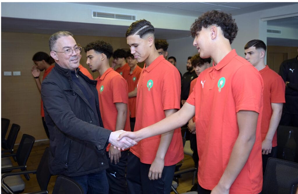 لقجع يرفع سقف التحدي لمنتخب أقل من 17 سنة قبل انطلاق كأس أمم إفريقيا Img 5769