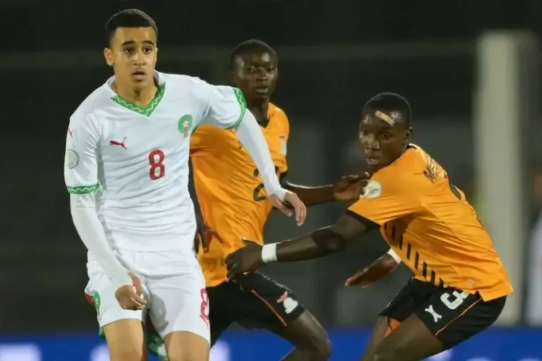 ريال مدريد يراقب الموهبة عبد الله وزان في كأس إفريقيا للناشئين Img 5964