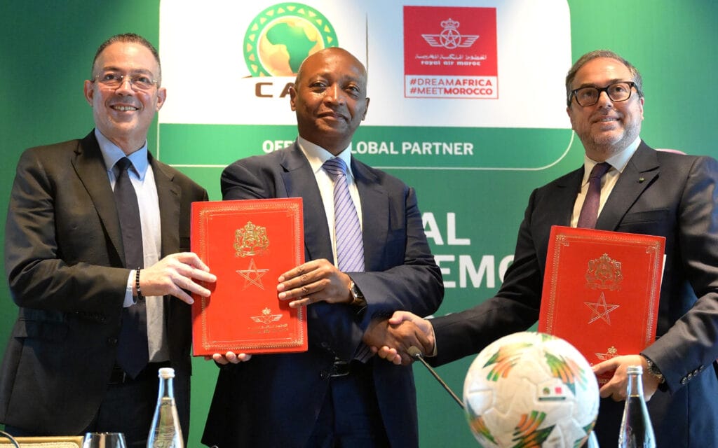 شراكة تاريخية بين “الكاف” والخطوط الملكية المغربية لدعم كبرى المسابقات الإفريقية Img 6368