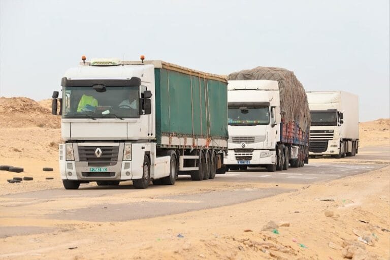 Mauritanie camion