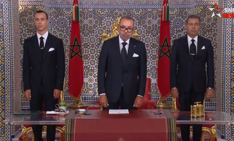 جلالة الملك يوجه خطابا سامياً إلى الأمة بمناسبة عيد العرش المجيد Img 0211