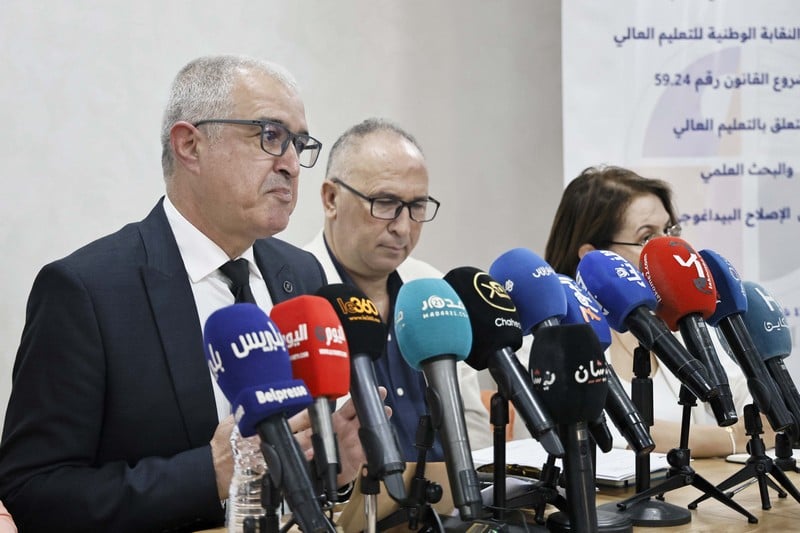 النقابة الوطنية للتعليم العالي تتحفّظ على مشروع قانون التعليم العالي وتدعو إلى حوار شامل Img 9842