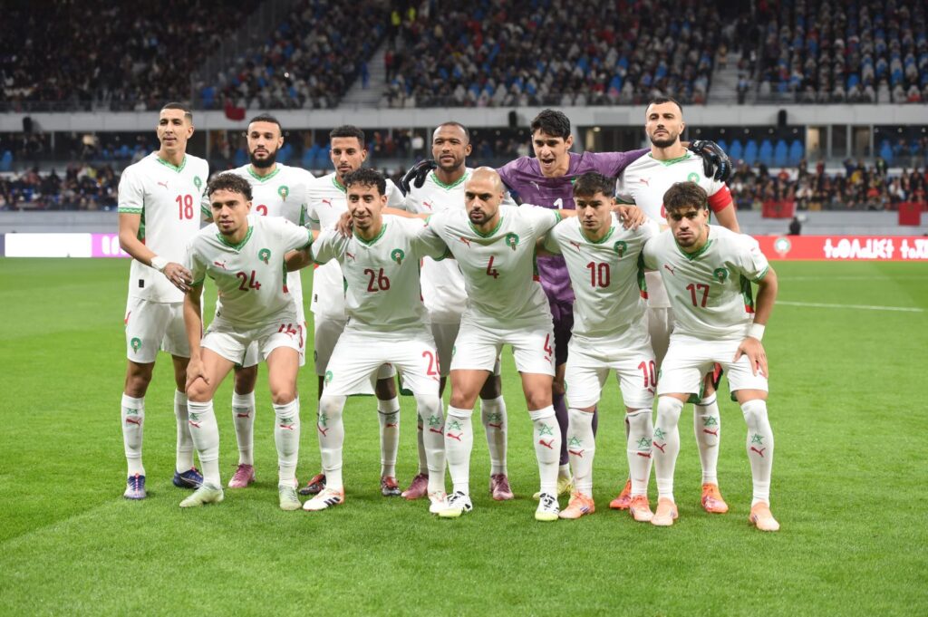 المنتخب المغربي يحسم أولى مبارياته الودية بهدف أوناحي Img 4436