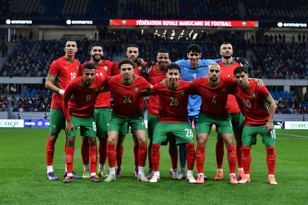 المنتخب الوطني المغربي ينهي تحضيراته للكان بفوز عريض على أوغندا Img 4658