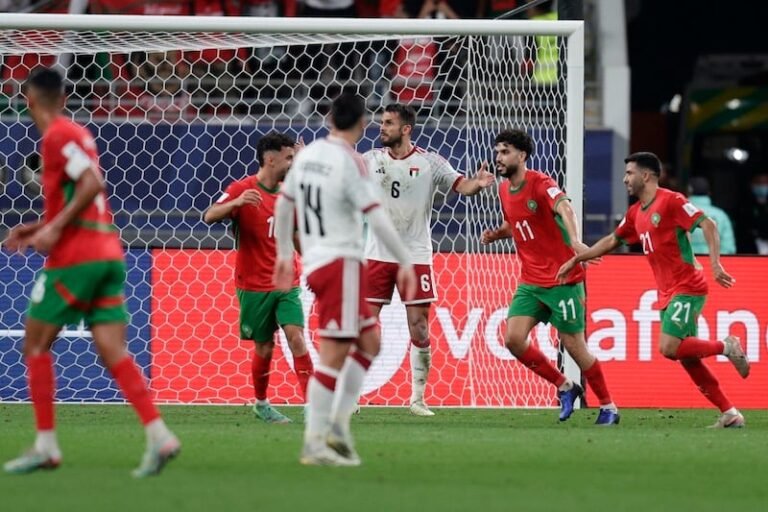 المنتخب المغربي يتأهل لنهائي كأس العرب بالفوز على الإمارات Img 5739
