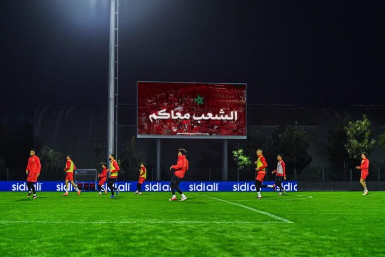 المنتخب الوطني المغربي يجري حصتين تدريبيتين بالمعمورة Img 5788