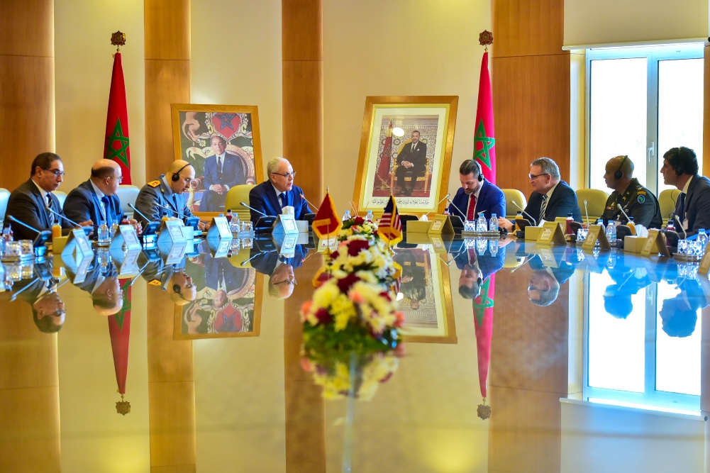 السيد لوديي يستقبل مساعد نائب كاتب الدولة الأمريكي للشؤون الإفريقية Img 1954