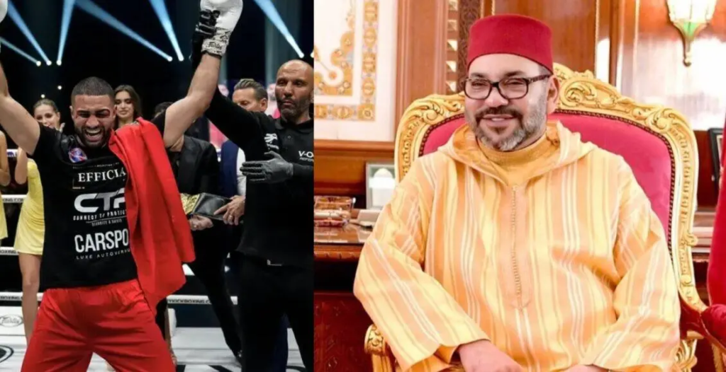 الملك محمد السادس يهنئ توشاسي بعد تتويجه بطلاً للعالم في الكيك بوكسينغ Img 3888