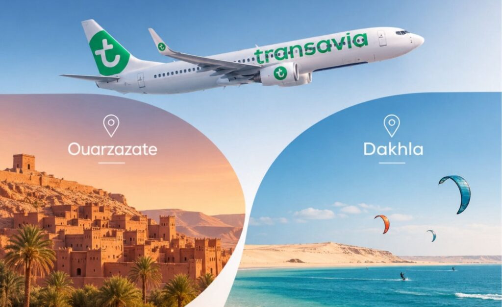 المغرب يعزز جاذبية وجهاته السياحية.. ترانسافيا ترفع رحلاتها نحو ورزازات والداخلة دعما للربط الدولي IMG