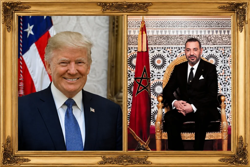 في برقية عيد العرش.. ترامب يؤكد: الولايات المتحدة تعترف بسيادة المغرب على الصحراء IMG