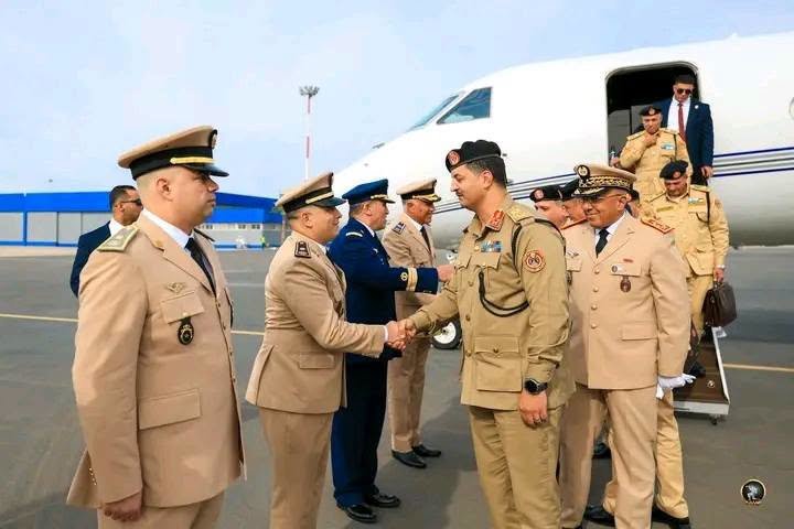 رئيس الأركان العامة للجيش الليبي يزور المغرب IMG